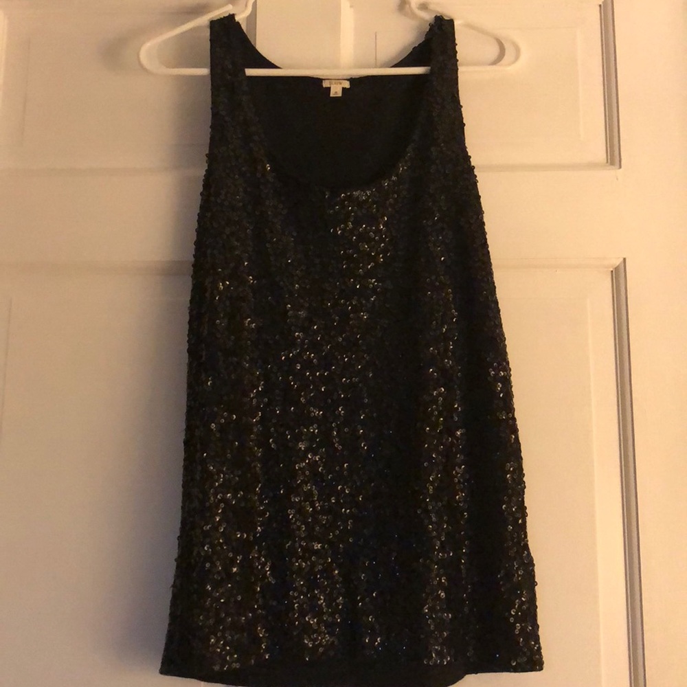 Jcrew sequin top